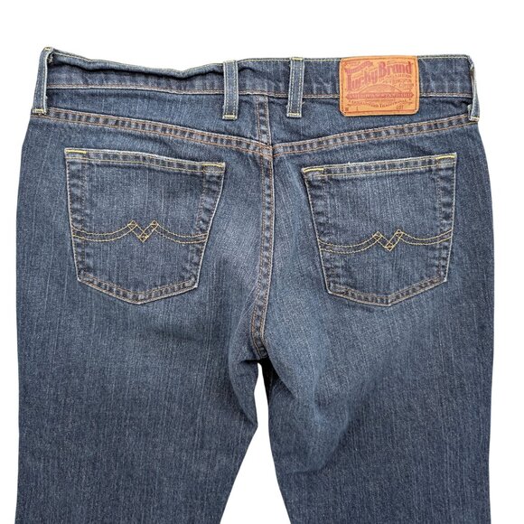 Lucky Brand Sweet N Low Bootcut Jeans Womens Blue Stretch Low Rise Denim Size 28 - Picture 4 of 12
